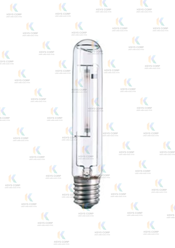 Lamp Hi Pressure Sodium  400watt SON-T 400W E E40 ของ  PHILIPS หลอดไฮเพรสเซอร์ ทรงกระบอก 400 วัตต์