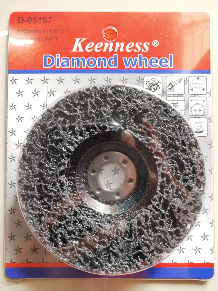 ลอกสีสนิม Keenness Diamond Wheel