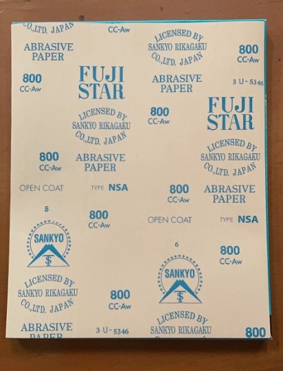 กระดาษทราย Fuji Star-9IX11I