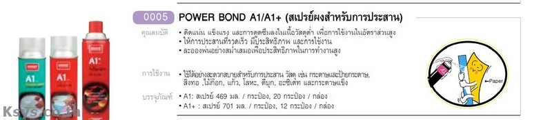Nabakem Power bond a1/a1+ สเปร์ผงสำหรับการประสาน