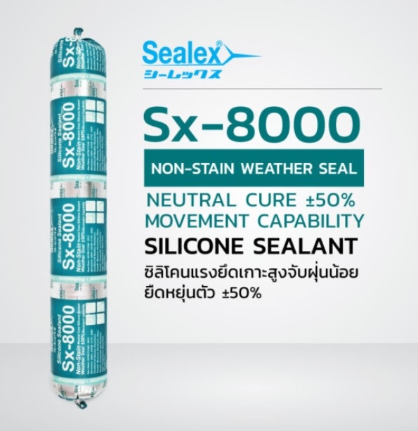 Sealex Sx-8000 Non-Stain Weather Seal