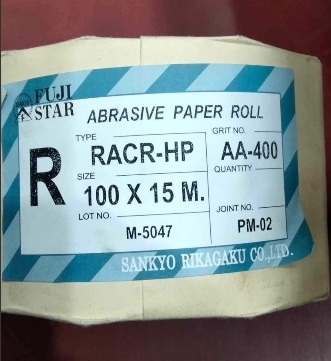 Fuji star ABRASIVE PAPER ROLL RACR-HP AA-400