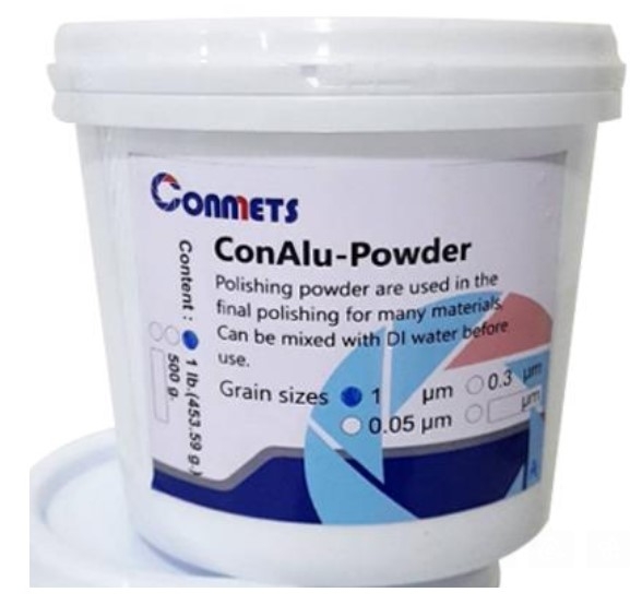 ผงอลูมินา ความหนา 1 ไมครอน Conmets conAlu-Powder