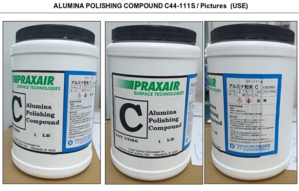 PRAXAIR ALUMINA POLISHING COMPOUND C44-111S