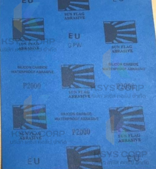 กระดาษทรายน้ำ sunflag หลังฟ้า