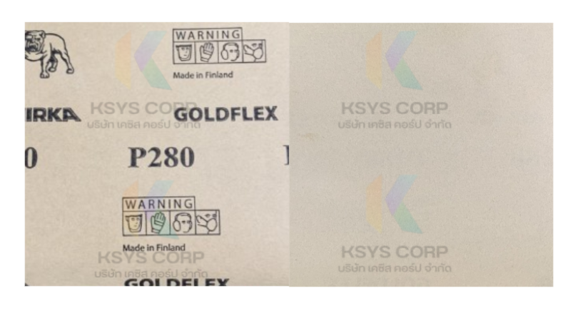 กระดาษทรายขัดแห้ง  Mirka Goldflex sheet 9*11