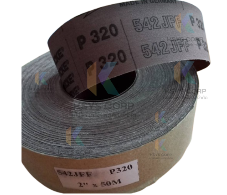 ผ้าทรายม้วนนิ่ม Starcke 542JFF 2inchx50m Grit 320