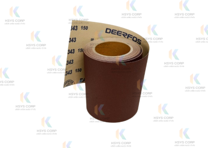 กระดาษทรายม้วน ตรากวาง DEERFOS EA343