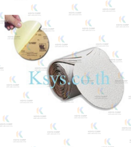 กระดาษทรายกลมขัดแห้ง INDASA ขนาด 5 นิ้ว-หลังกาว(Link Roll)