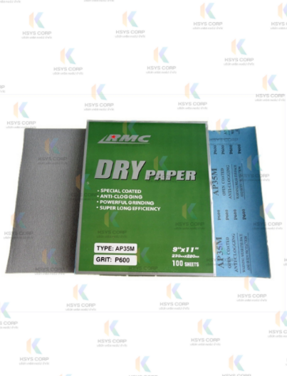 กระดาษทรายขัดแห้ง RMC AP35M
