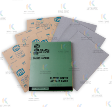 กระดาษทรายขัดแห้ง TOA TNSA ญี่ปุ่น