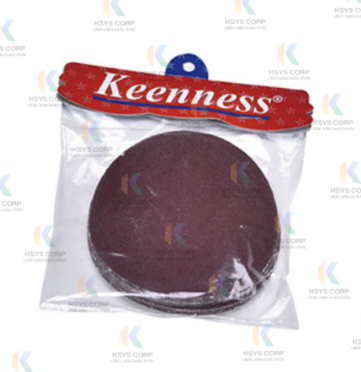 กระดาษทรายแปะ 4” หลังสักหลาด