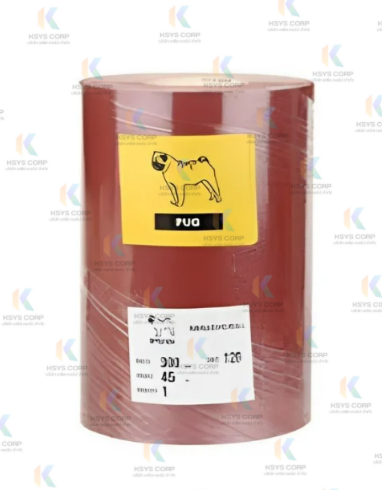 กระดาษทรายม้วน ตรา PUG 12ix45m