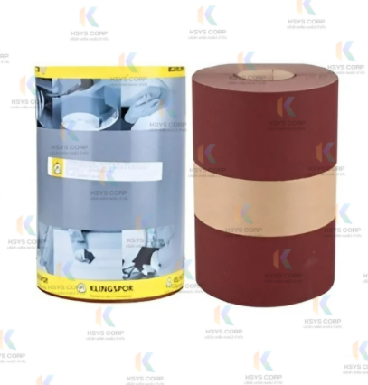 KLINGSPOR/GERMANY  กระดาษทรายม้วน 12”x50m.(PS22)