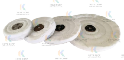 ล้อผ้าขาวนิ่ม (Muslin / Soft Cotton Wheel)