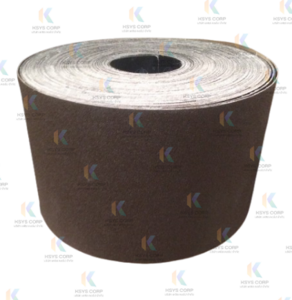 ผ้าทรายม้วนแข็ง(สีดำ) JSA-XA911 6นิ้วx50เมตร