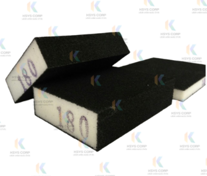 กระดาษทรายฟองน้ำ ขนาด 100mmx70x25mm