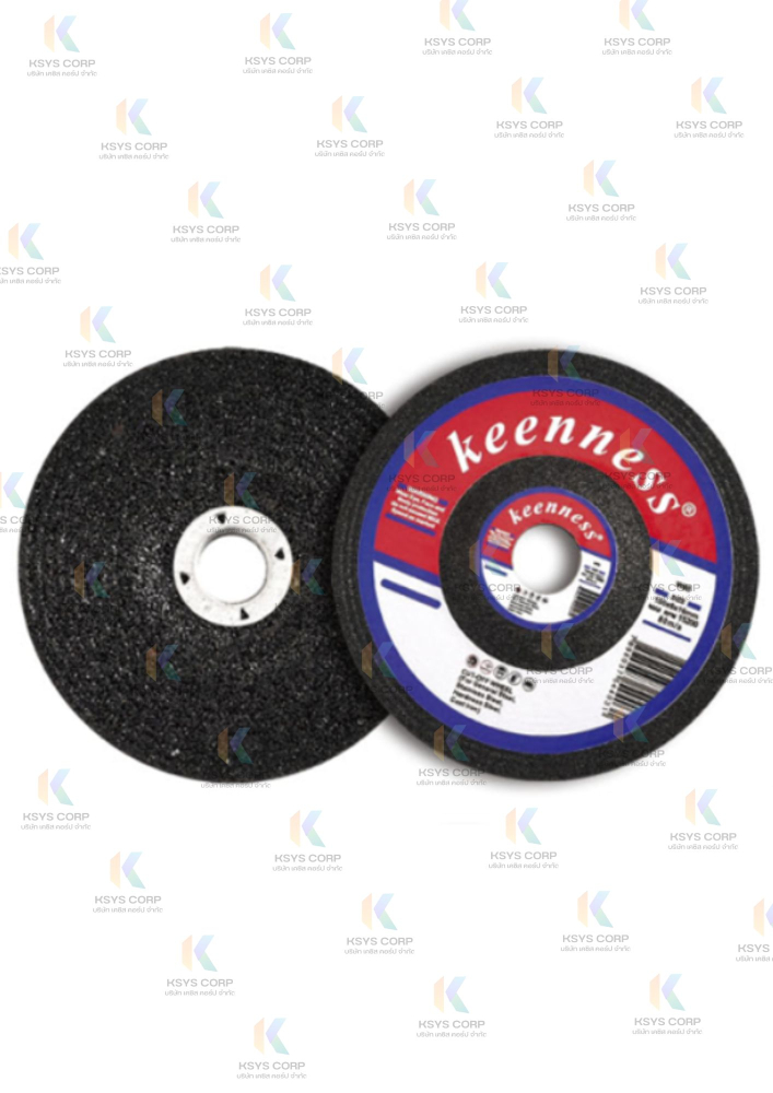 แผ่นเจียรเหล็ก 4” หนา2.5 มิล