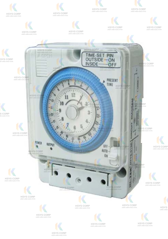 HI-TEK Timer Switch สวิทช์ตั้งเวลารุ่น HTTS-015R 15A 220-240V