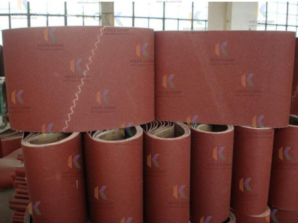 ผ้าทรายสายพาน ขนาด 960mmx1510mm #180,#220,#120 แบบแข็ง