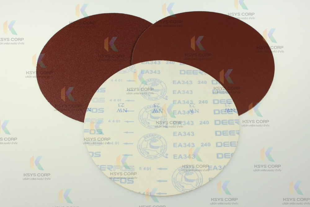 กระดาษทรายกลม Deerfos EA343 8นิ้ว #220