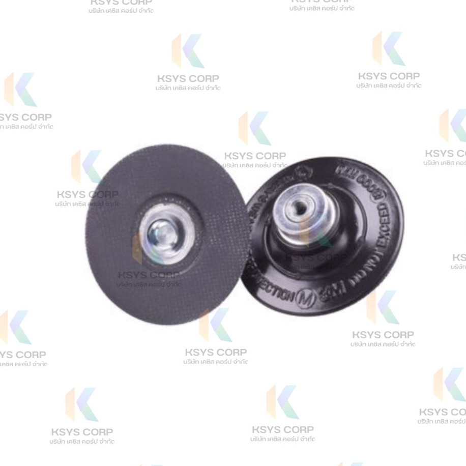 Roloc DC PAD 3IN soft 1/4-20INT 5/bx