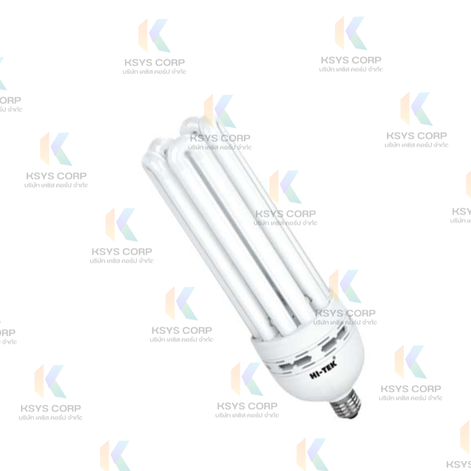 HI-TEK หลอดประหยัดไฟ5U 100วัตต์ วอร์มไวท์