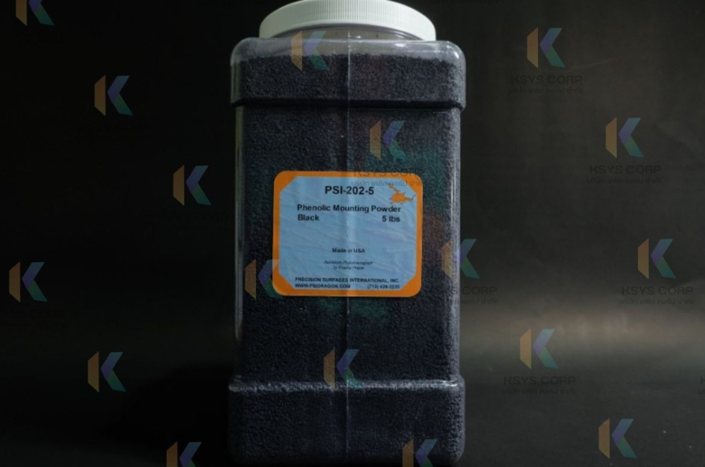 Backelite Black  ยี่ห้อ PSI  :  Phenolic Mounting Power Black 5 lbs  (2.3 kg.)