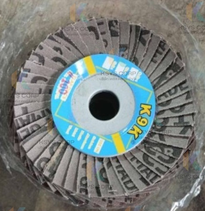 จานทรายซ้อน หลังอ่อน ขนาด4นิ้ว K9K เบอร์100