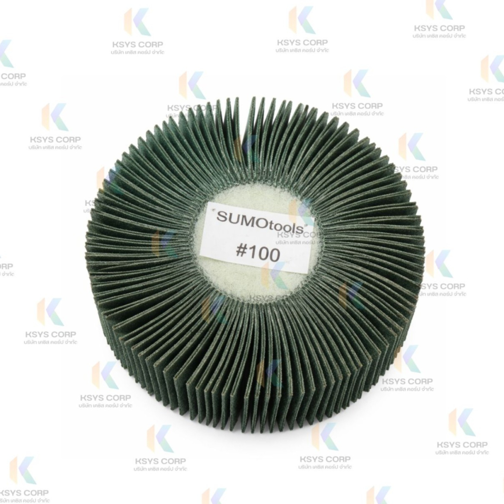 ล้อทรายมีแกน Flap Wheel PACO 50x30x6mm. เบอร์ 80/100