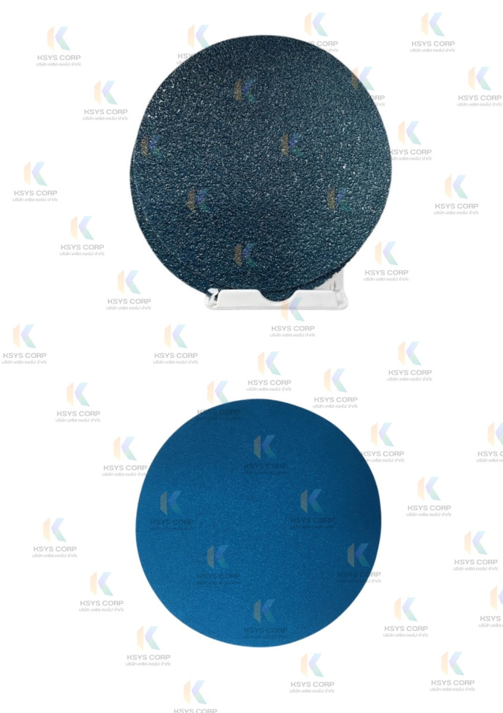 กระดาษทรายกลมหลังขูดขน(สักหลาด) EKA1000 ขนาด 6 นิ้ว 6 รู เบอร์ 40/60/80/...400