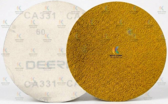 กระดาษทรายกลม (Sanding Disc) หลังสักหลาด Deerfos CA331 ขนาด 3 นิ้ว