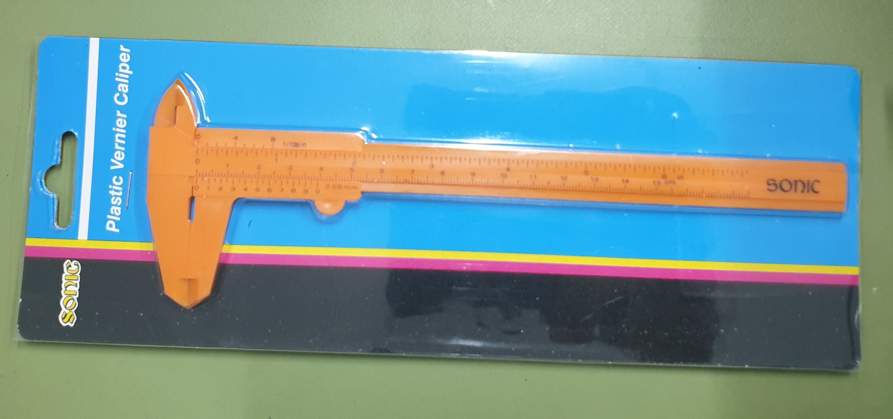 Sonic plastic vernier caliper 20220508_15 - Ksys